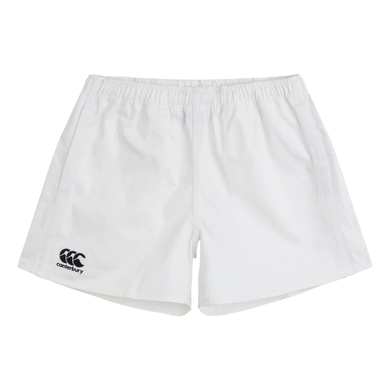 Image of Canterbury Canterbury Men Professional Cotton Shorts in White Size: X-Small White XS Male 5063806437741