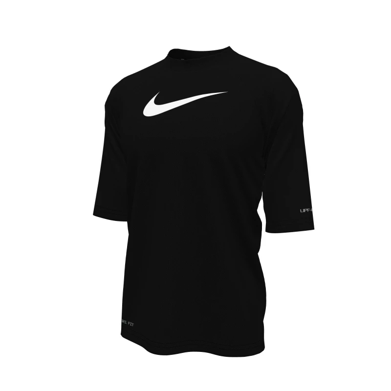 Image of Nike Short Sleeve Hydroguard Black unisex 7-8 (S)