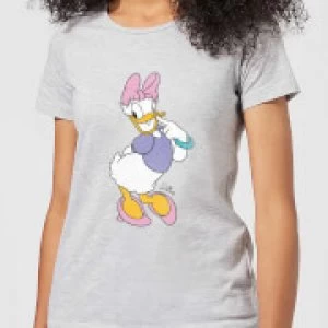 Image of Disney Daisy Duck Classic Womens T-Shirt - Grey - M