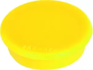 Image of Tacking Magnet Size 13mm Adhesive Force 100g Yellow 10 Pieces