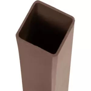 Image of Durapost - 76mm Steel Gate / Corner Post - 2400mm (Sepia Brown)