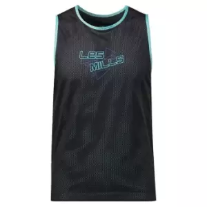 Image of Reebok Les Mills Reversible Pinny Mens - Black