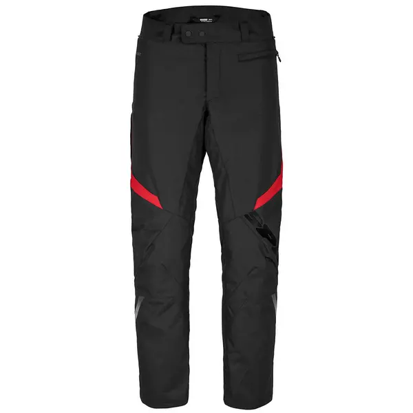 Image of Spidi Sportmaster Pants Black Red Size L