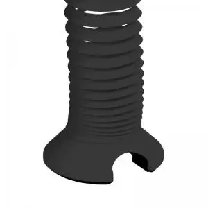 Image of Elev8 vertical expanding cable spiral - black