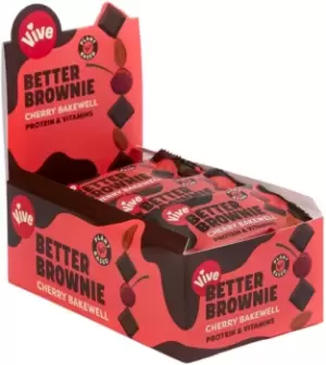 Image of Vive Better Brownies - Cherry Bakewell - 35g x 15