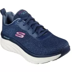 Image of Skechers Womens D'Lux Walker Daily Beauty Lace Up Trainers UK Size 8 (EU 41)