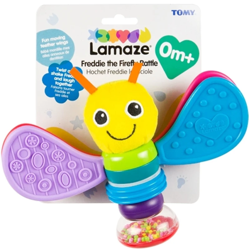 Image of Lamaze Freddie the Firefly Rattle Firefly-LAM-TOY54