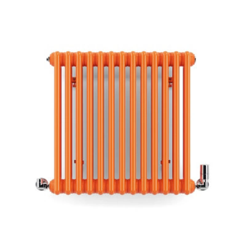 Image of Terma Colorado Orange 3 Column Radiator, (W)609mm X (H)600mm