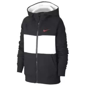 Image of Nike Air Full-Zip Hoodie Junior - Black