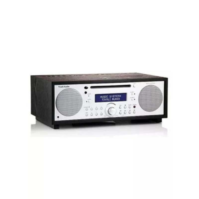 Image of Tivoli Audio Music System+ Dab Fm Radio Cd - All-in-One System Black Ash / Silver