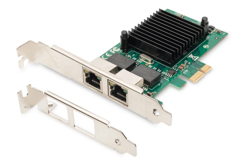Image of Digitus Gigabit Ethernet PCI Express Card. 2-port