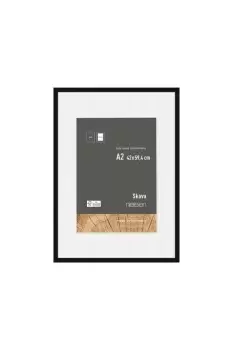 Image of Skava A2 Wooden Picture Frame With A3 Mount & Glass Front