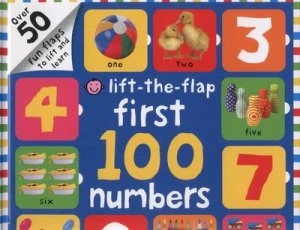 Image of Lift-the-Flap First 100 Numbers by Natalie Munday Hardback