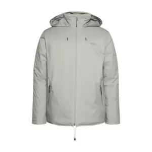 Image of Rains Padded Nylon Jacket - Beige