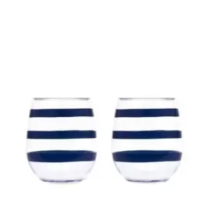 Image of Kate Spade Kate AcStmls Wine Glas 23 - Blue