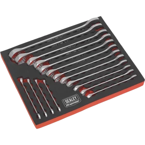 Image of Sealey 16 Piece Combination Spanner Set