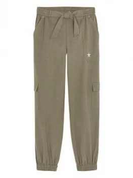 Image of Mintie By Mint Velvet Girls Cargo Joggers - Khaki