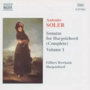 Image of Antonio Soler - Sonatas for Harpsichord (Complete) Vol. 1 CD Album - Used