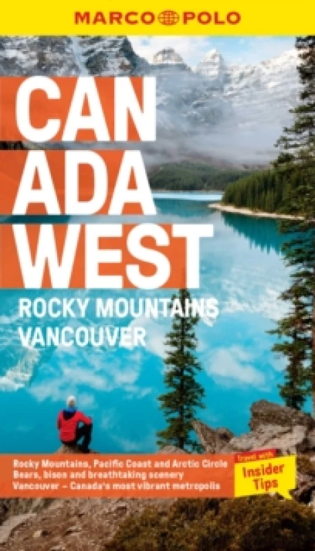 Image of Canada West Marco Polo Pocket Travel Guide - with pull out map : Vancouver and the Rockies Paperback / softback