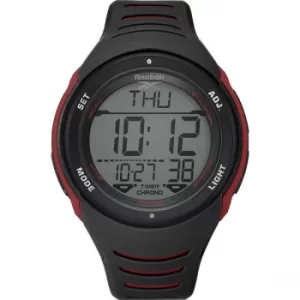 Image of Reebok RD-VER-G9-PBPB-BR Vertex Warrior Black Excellent Red Sports Watch
