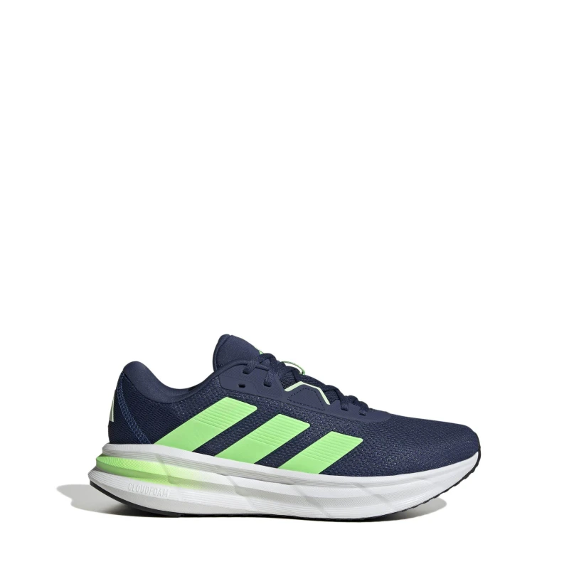 Image of adidas Galaxy 7 Running Shoes Mens Indigo/Lime/Blu male 9 (43.3)