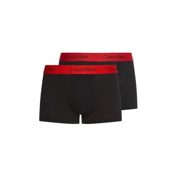 Image of Calvin Klein 2 Pack Boxer Shorts - Black XL