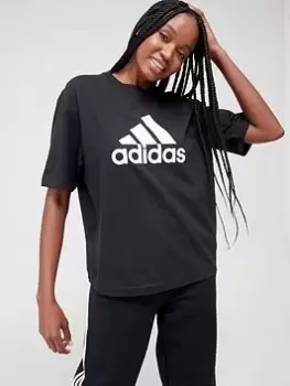 Image of adidas Future Icons Badge Of Sport T-Shirt - Black Size XL Women