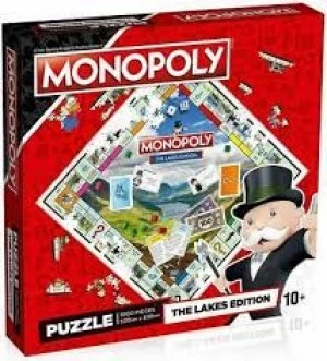 Image of The Lakes Monopoly 1000 piece Jigsaw Puzzle