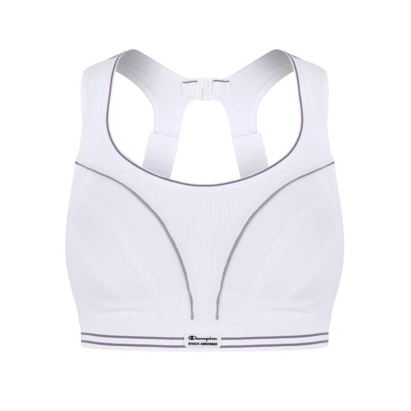 Image of Shock Absorber Ultimate Run Bra White female 36D