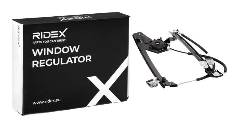 Image of RIDEX 1561W0156 Window regulator Right Front, Operating Mode: Electronic, without electric motor Window Winder (1561)