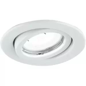 Image of 25-fan Europe - Spot encastre Matrix Metal blanc 3 ampoules cm