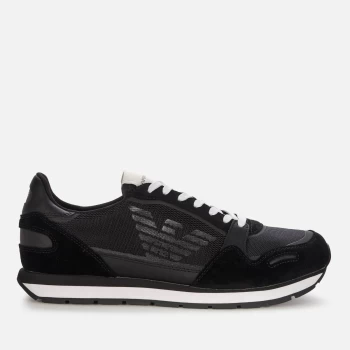 Image of Emporio Armani Running Style Trainers Black Size 11 Men