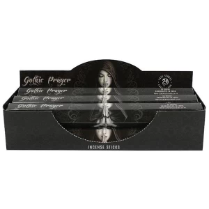 Image of Pack of 6 Gothic Prayer Incense Sticks by Anne Stokes