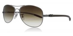 Image of Ray-Ban RB8301 Sunglasses Gunmetal 004/51 56mm
