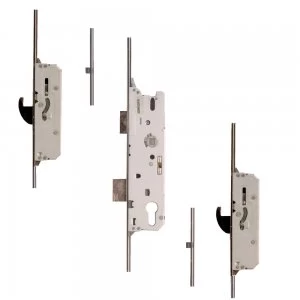 Image of Fuhr Lever Operated 2 Hook 2 Roller UPVC Door Lock