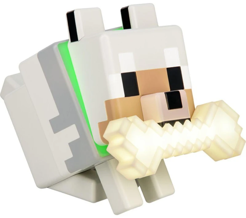 Image of PALADONE Minecraft Wolf GloBuddies Light 5056577758337