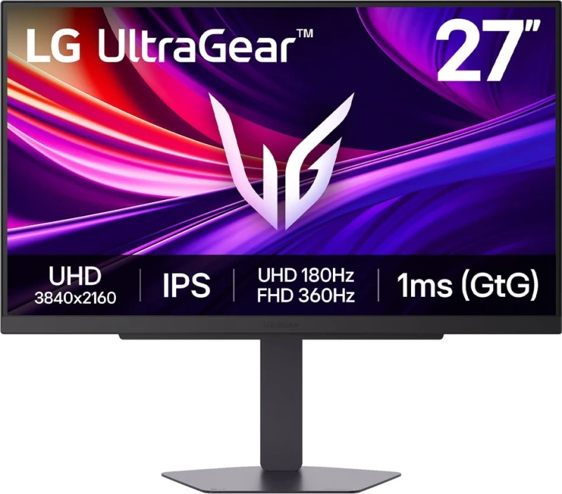 Image of LG UltraGear 27G810A-B 27 IPS Dual-Mode 4K at 180Hz Full HD at 360Hz 1ms Gaming Monitor 27G810A-B.AEK Black