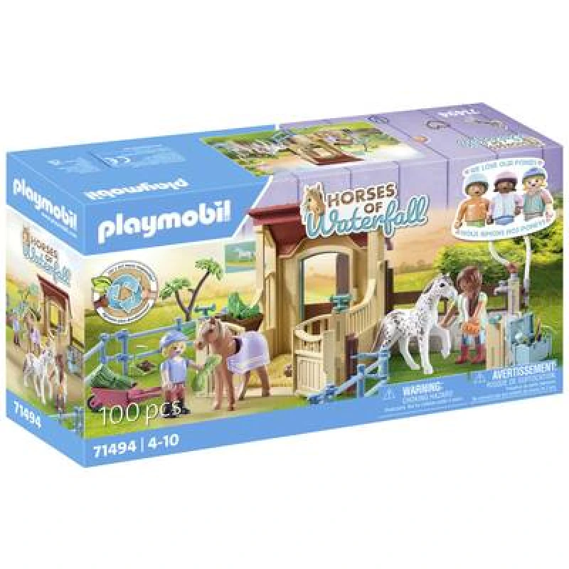 Image of PLAYMOBIL Playmobil Horses of Waterfall Riding stable 71494 71494