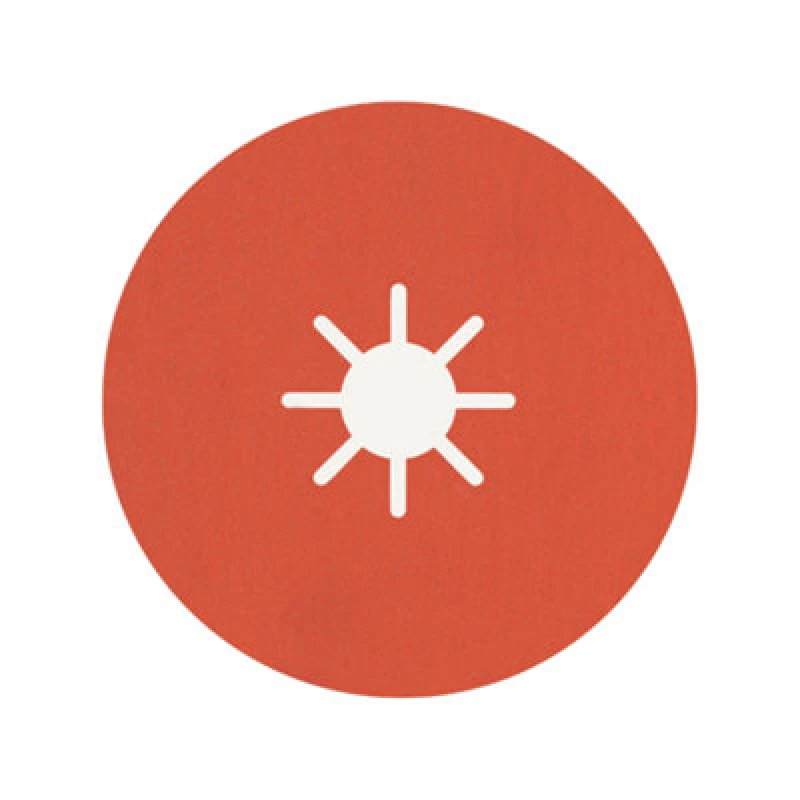 Image of Bosch Expert R782 Prisma Fibre Sanding Disc 180mm 2608621831 Diameter: 180mm