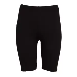 Image of Brave Soul Womens/Ladies Cycle Shorts (XS) (Black)