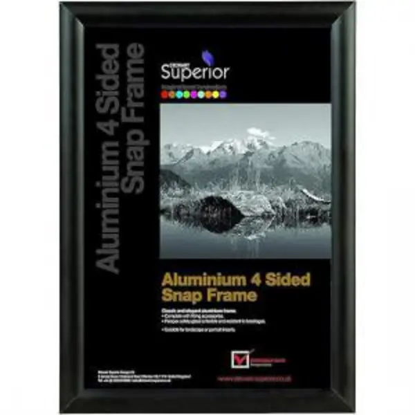 Image of Alumin Snap Frame A-Board 20x30 BK EXR24674SS