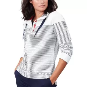 Image of Joules Womens Saunton High Neck Soft Cotton Sweater UK 10- Bust 35' (89cm)