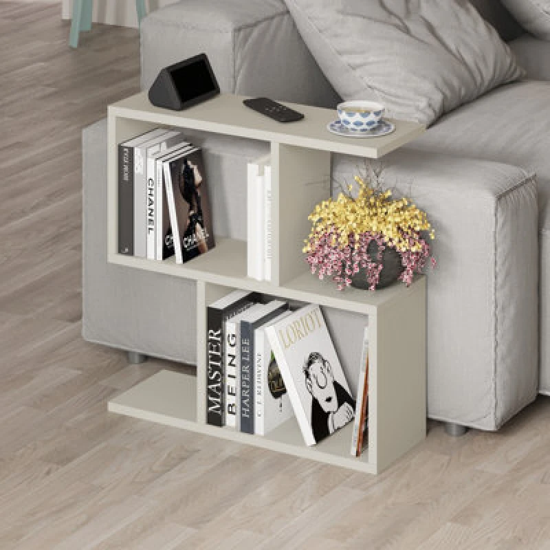 Image of Decortie Homemania Modern Side End Coffee Table Side End Sandstone Multipurpose H 60Cm 5 Tier