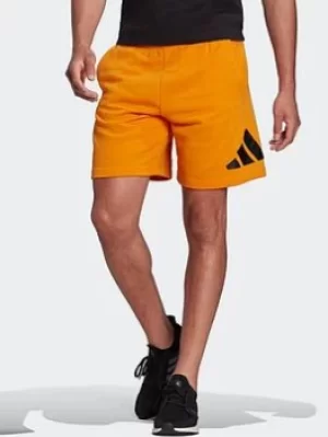 Image of adidas Future Icons Shorts, Orange Size M Men