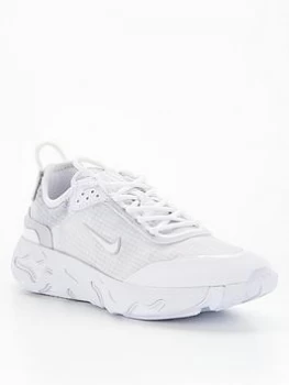 Image of Nike React Live - White/White, Size 5