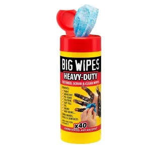 Image of Bigwipes Big Wipes Heavy Duty Wipes - Pack of 40