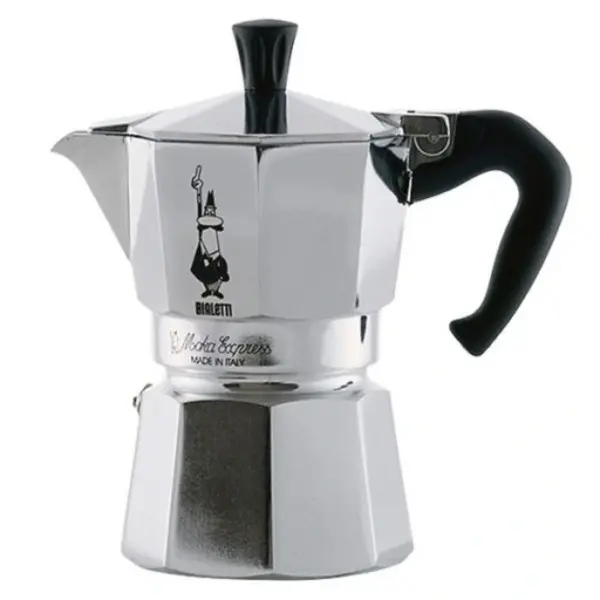 Image of Bialetti Moka Express 06800 3 Cup Espresso Coffee Maker