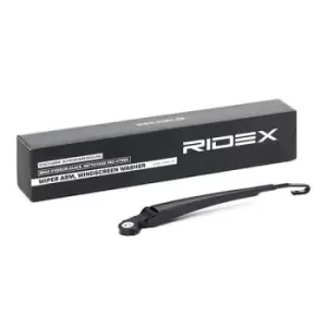 Image of RIDEX Wiper Arm 301W0038 Windscreen Wiper Arm,Wiper Arm, windscreen washer VW,AUDI,PASSAT Variant (3B5),A3 Schragheck (8L1),A6 Avant (4B5, C5)