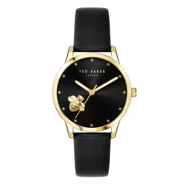 Image of Ladies Fitzrovia Leather Black Watch BKPFZF205