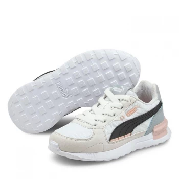 Image of Puma ProTech Kid's Trainer - White/Blue